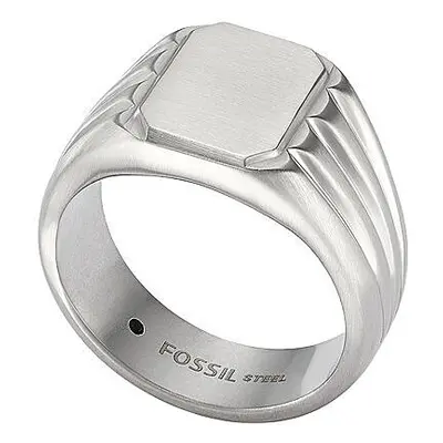 Fossil Masivní pánský ocelový prsten JF04467040 66 mm