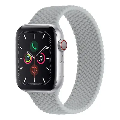 4wrist Elastický silikonový řemínek pro Apple Watch 38/40/41 mm - Grey