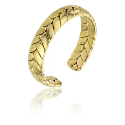 Marc Malone Otevřený pozlacený prsten Oaklynn Gold Ring MCJ.R1024