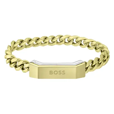 Hugo Boss Stylový pozlacený náramek Carter 1580318 19 cm