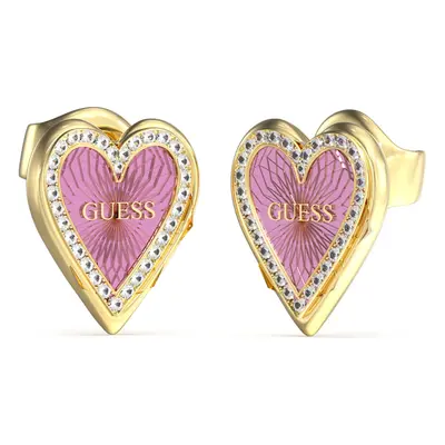 Guess Krásné bicolor náušnice Love Me Tender JUBE03237JWYGPPT/U