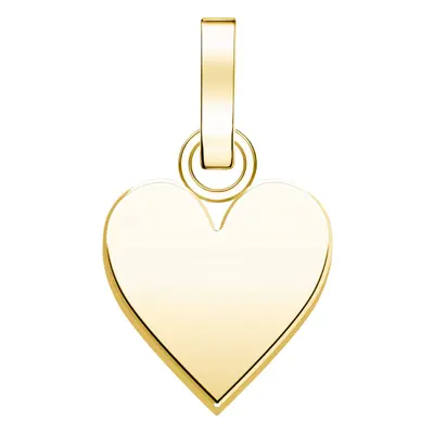 Rosefield Romantický pozlacený přívěsek Srdce The Pendant PE-Gold-Heart