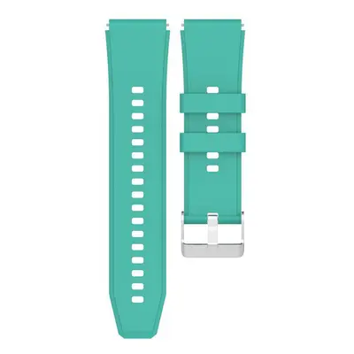 4wrist Silikonový řemínek se stříbrnou sponou 22 mm - Turquoise