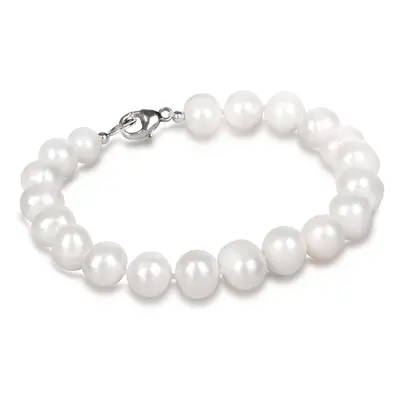 JwL Luxury Pearls Náramek z pravých bílých perel JL0362