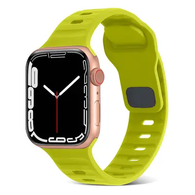 4wrist Silikonový řemínek pro Apple Watch 38/40/41 mm - Fluorescent Green