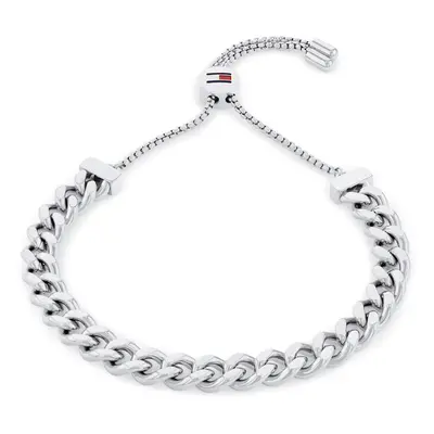 Tommy Hilfiger Slušivý ocelový náramek Sliding Chains 2780775