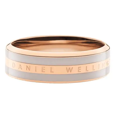 Daniel Wellington Módní bronzový prsten Emalie DW004000 48 mm