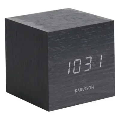 Karlsson Designový LED budík - hodiny KA5655BK