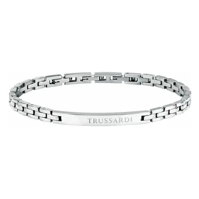 Trussardi Originální ocelový náramek T-Steel TJAXV15