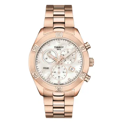 Tissot T-Classic PR 100 Sport Chic Diamonds T101.917.33.116.00