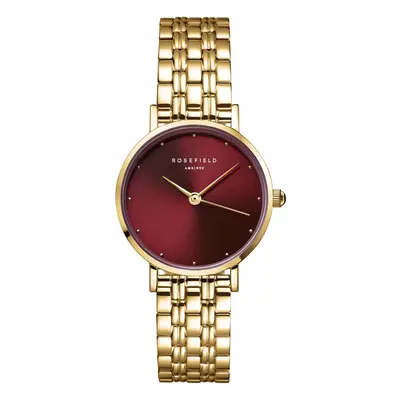 Rosefield Small Edit Burgundy Gold SEGSG-SE01