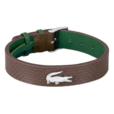 Lacoste Moderní kožený náramek s logem 2040388