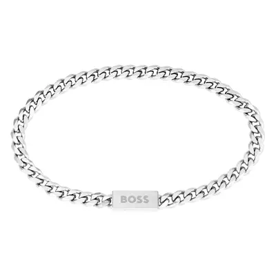 Hugo Boss Nadčasový pozlacený náramek Chain for Him 1580556 19 cm