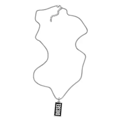 Diesel Originální ocelový náhrdelník Dogtags DX1515040