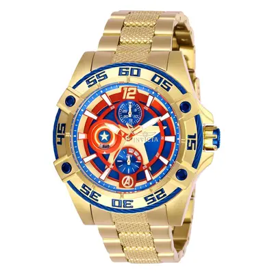 Invicta Marvel Quartz 44mm Captain America Limited Edition 27019