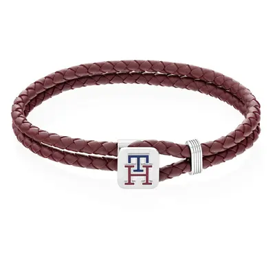 Tommy Hilfiger Slušivý kožený náramek Monogram 2790533