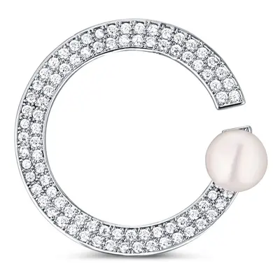 JwL Luxury Pearls Elegantní brož s pravou perlou JL0762