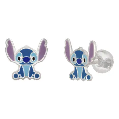 Disney Stříbrné peckové náušnice Stitch Lilo & Stitch ES00089SL.CS