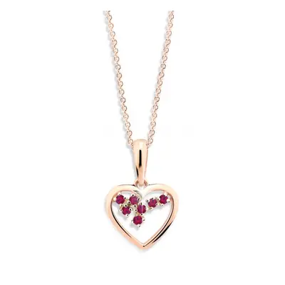 Cutie Jewellery Romantický přívěsek z růžového zlata Z6299-1606-40-40-X-4