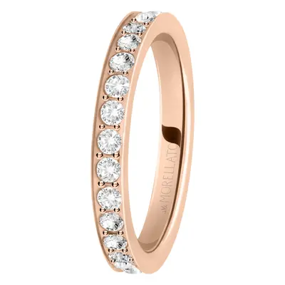 Morellato Bronzový prsten s krystaly Love Rings SNA40 54 mm