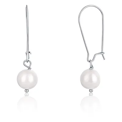 JwL Luxury Pearls Krásné ocelové náušnice s pravými perlami JL0614