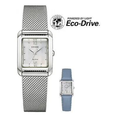 Citizen Dárkový set Square Eco-Drive + řemínek EW5590-62A