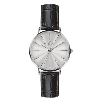 Frederic Graff Silver Monte Rosa Croco black Leather FAL-B009S