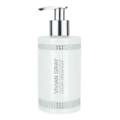 Vivian Gray Krémové tekuté mýdlo White Crystals (Luxury Cream Soap) 250 ml