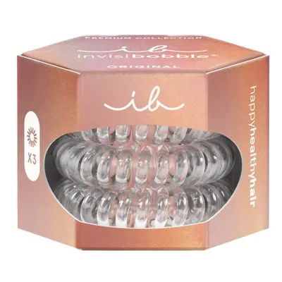 Invisibobble Gumička do vlasů Original Premium Crystal Clear 3 ks