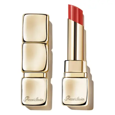 Guerlain Lesklá rtěnka KissKiss Shine Bloom (Lipstick) 3,2 g 519 Floral Brick