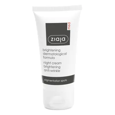 Ziaja Noční krém proti vráskám Med (Night Cream Brightening Anti-wrinkle) 50 ml