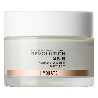 Revolution Skincare Hydratační krém na obličej SPF 30 Hyaluronic Acid Moisturiser 50 ml