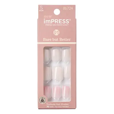 KISS Samolepící nehty imPRESS BBB Nails Effortless Finish 30 ks