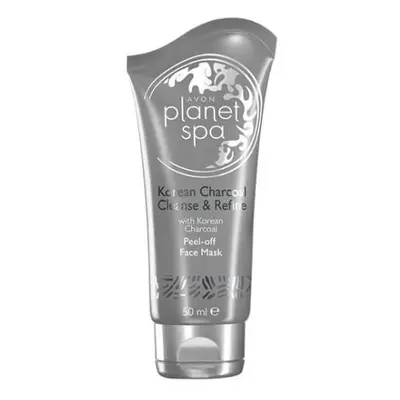 Avon Hloubkově čisticí maska s korejským černým uhlím Planet Spa (Peel-off Face Mask) 50 ml