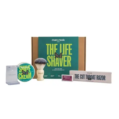 Men Rock London Dárková sada holicí péče Sicilian Lime (Ultimate Cut Throat Razor Shaving Gift S