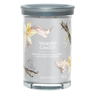 Yankee Candle Aromatická svíčka Signature tumbler velký Smoked Vanilla & Cashmere 567 g