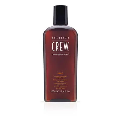 American Crew Multifunkční přípravek na vlasy a tělo (3-in-1 Shampoo, Conditioner And Body Wash)