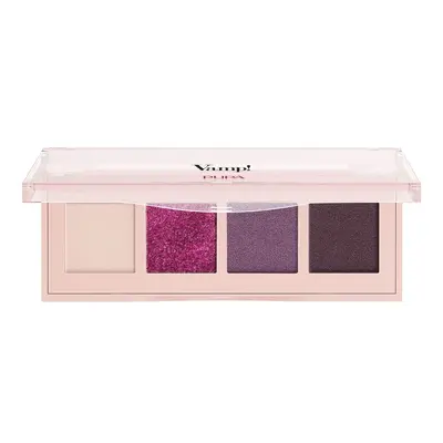 PUPA Milano Paletka očních stínů Vamp! (Palette) 5,2 g 004 Vibrant Plum