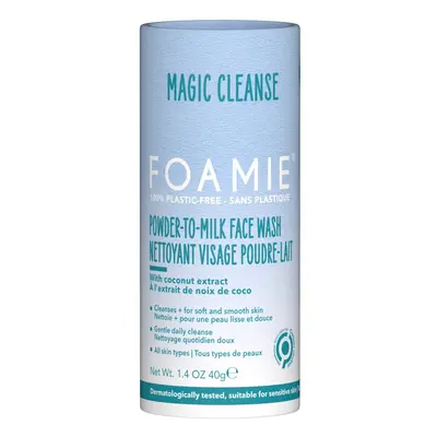 Foamie Mycí pudr na obličej Powder to Milk (Face Wash Magic Cleanse) 40 g