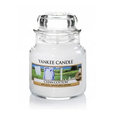 Yankee Candle Vonná svíčka Classic malý Clean Cotton 104 g