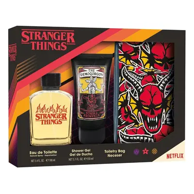 EP Line Stranger Things - EDT 100 ml + sprchový gel 150 ml + toaletní taška