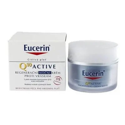 Eucerin Regenerační noční krém proti vráskám pro všechny typy citlivé pleti Q10 Active 50 ml