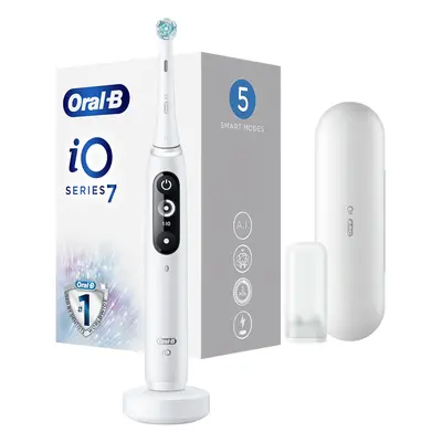 Oral B Elektický zubní kartáček iO7 Series White Alabaster