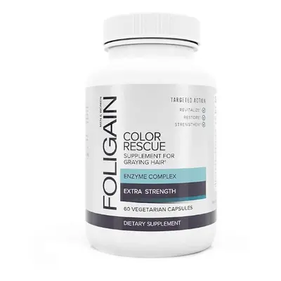 Foligain Color Rescue Supplement For Graying Hair proti šedivění vlasů 60 tbl.