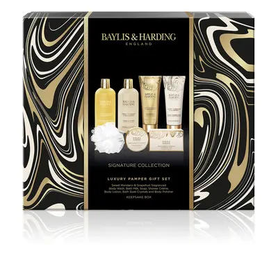 Baylis & Harding Dárková sada s mycí houbou Mandarinka & Grapefruit 7 ks