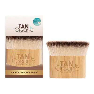 Tan Organic Bambusový kabuki štětec na tělo (Body Brush)