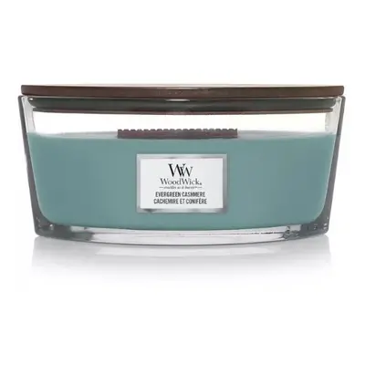 WoodWick Vonná svíčka loď Evergreen Cashmere 453,6 g