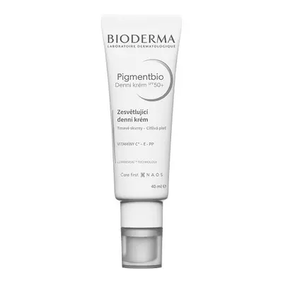 Bioderma Zesvětlující a ochranný denní krém SPF 50+ Pigmentbio Daily Care (Brightening Daily Car