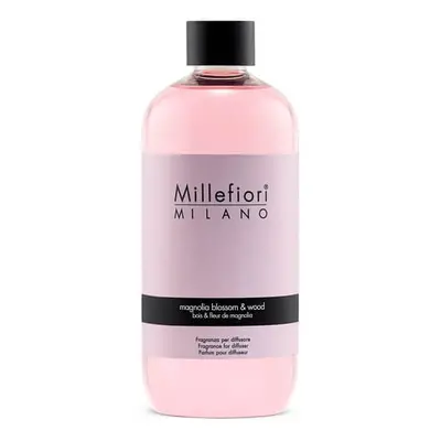 Millefiori Milano Náhradní náplň do aroma difuzéru Natural Květy magnólie & Dřevo 500 ml