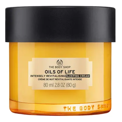 The Body Shop Noční revitalizační pleťový krém Oils Of Life (Intensely Revitalising Sleeping Cre